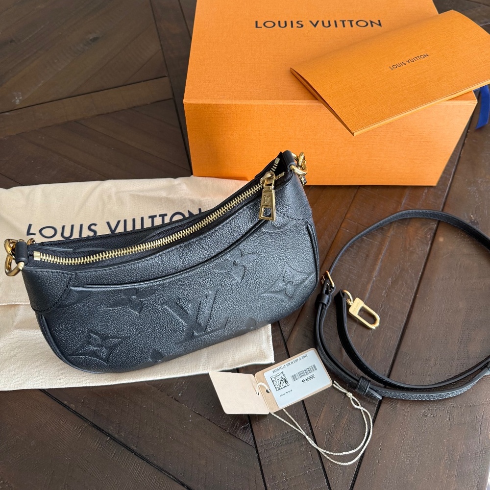 Louis Vuitton Bagatelle Bag Black